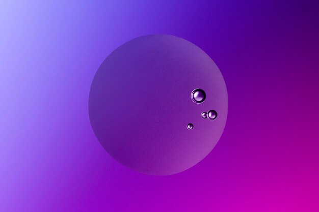 Fond d'écran violet abstrait texture bulle d'huile