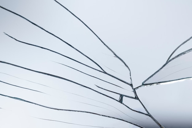 Photo gratuite fond d'effet de verre fissuré réaliste