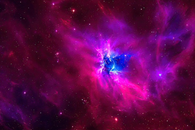 Photo gratuite fond d'espace cosmos de nuit étoilée réaliste et étoiles brillantes voie lactée et galaxie de couleur de poussière d'étoiles