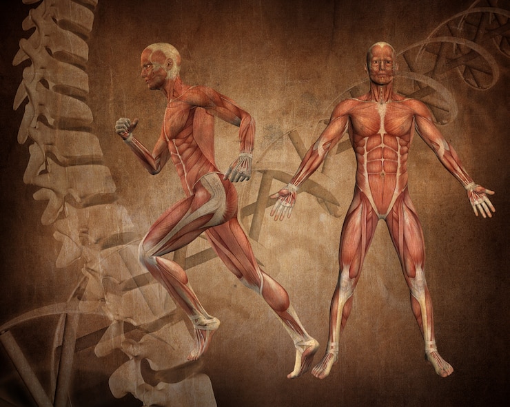 Photo gratuit fond de figure médicale style grunge
