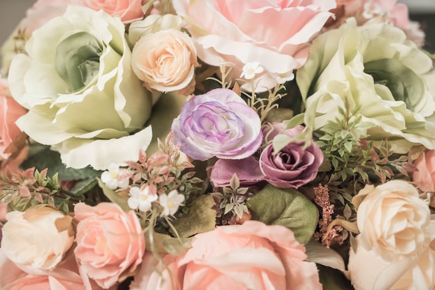 fond de fleurs de bouquet