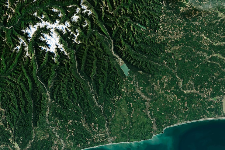 Photo gratuit fond de géographie de la surface de la terre verte