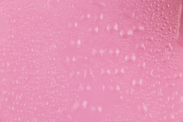 Fond de goutte d&#39;eau rose