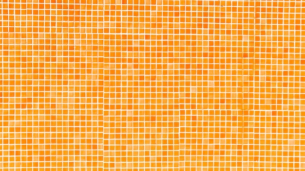 Photo gratuite fond de mosaïque de piscine orange