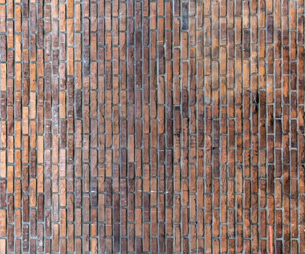 Fond de mur de brique rétro copie espace