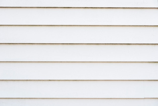 Fond de mur de planches de bois blanc