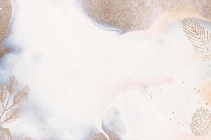 Photo gratuit fond de noël botanique, conception de vacances à l'aquarelle et aux paillettes