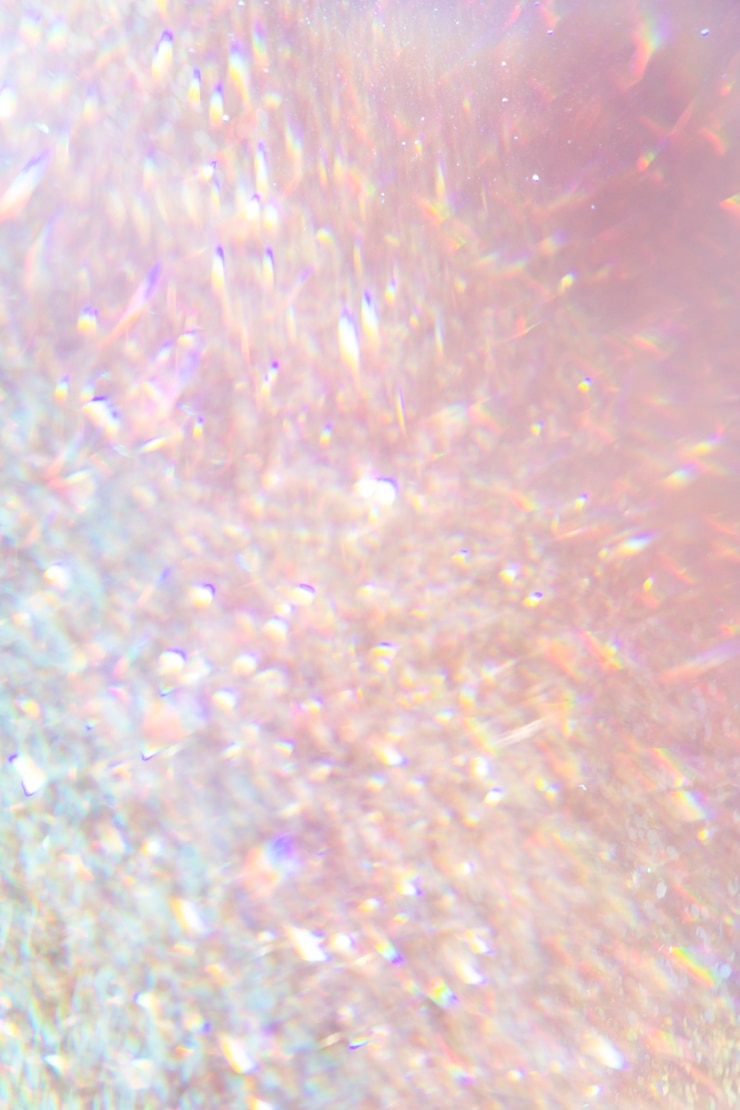 Photo gratuit fond pailleté hologramme rose