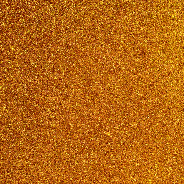 Fond de paillettes orange vue de dessus