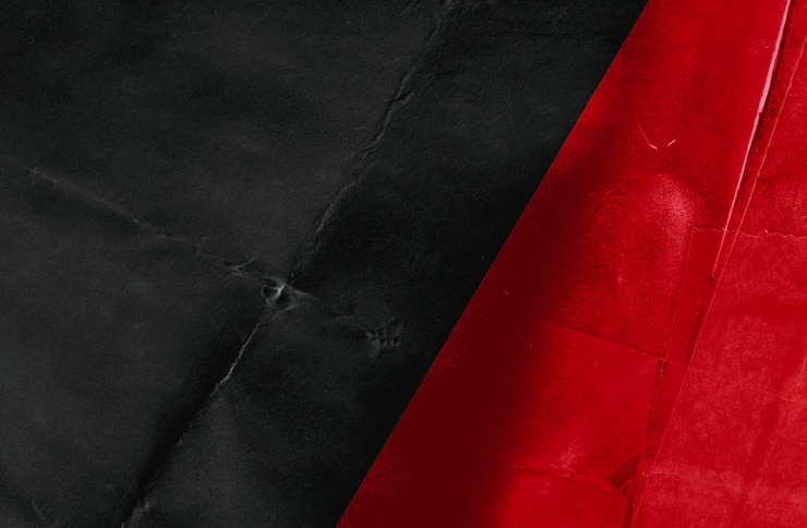 Photo gratuit fond de papier collé rouge et noir