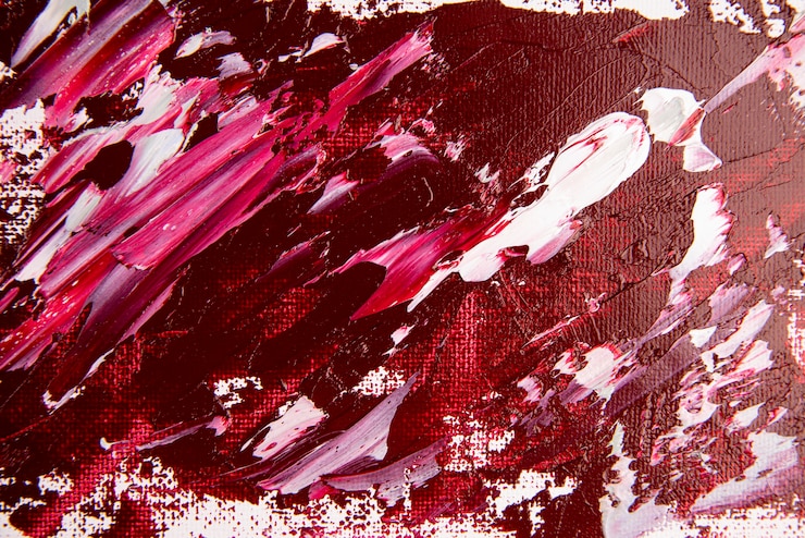 Photo gratuit fond de peinture acrylique à plat