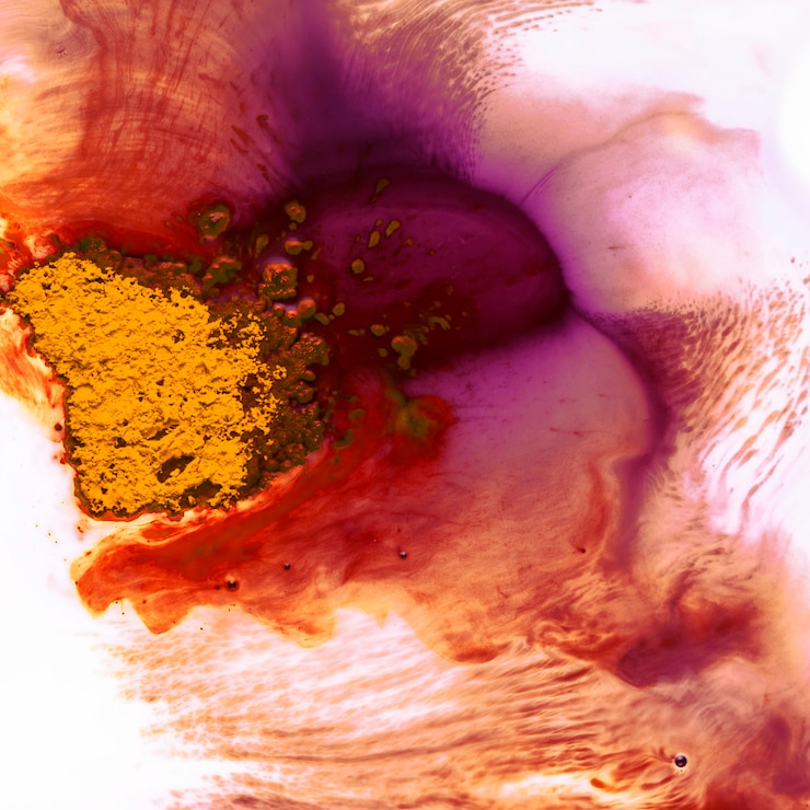Photo gratuit fond de peinture aquarelle pour le festival de holi