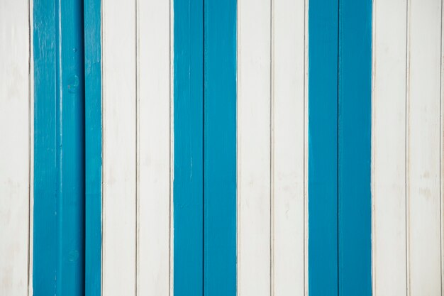 Fond de plage et l&#39;été avec des planches peintes