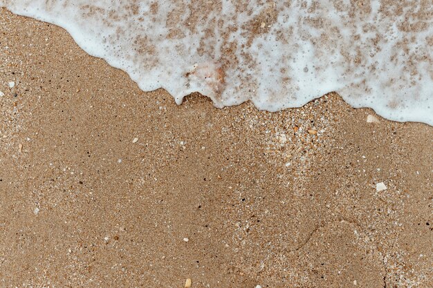 Fond de plage de sable