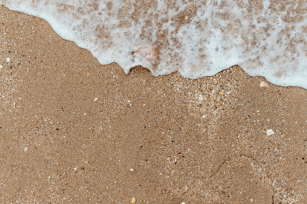 Fond de plage de sable