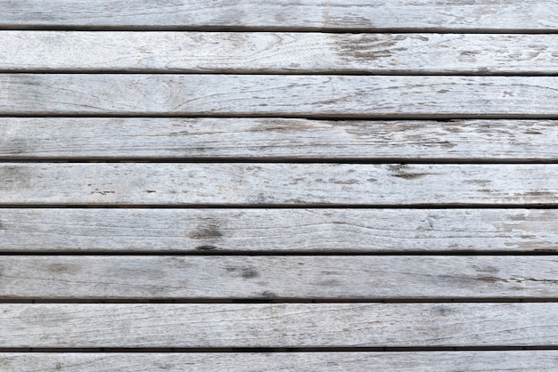 Fond de planches de bois blanc vieilli