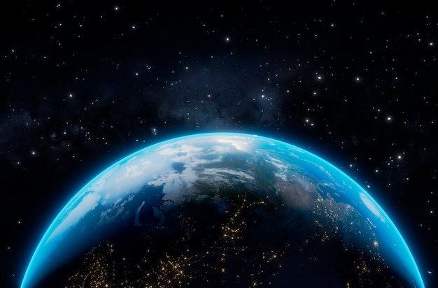 Fond de planète terre