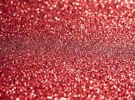 Photo gratuite fond plat de paillettes rouges