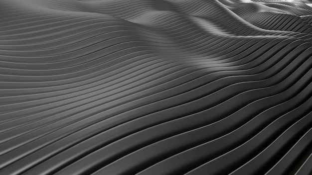 Fond de plis ondulés géométriques abstraites