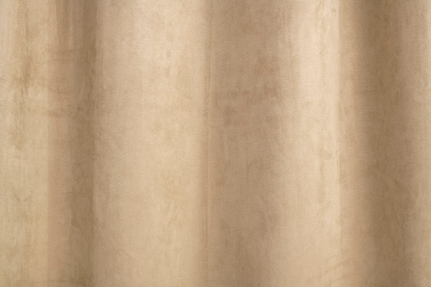 Fond de rideau de velours beige avec espace design