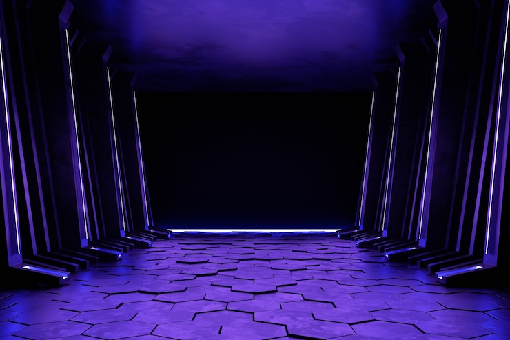 Photo gratuit fond de science-fiction futuriste moderne