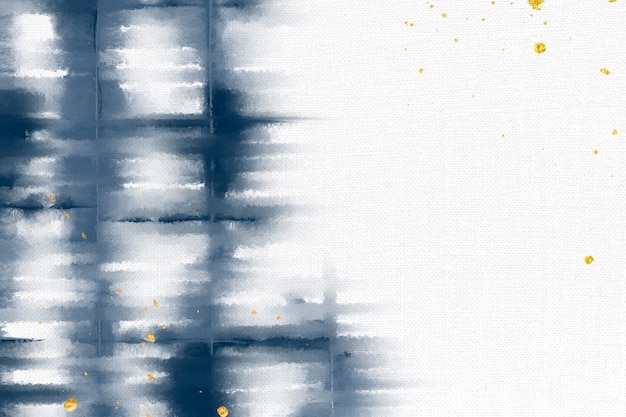 Fond Shibori avec bordure bleu indigo