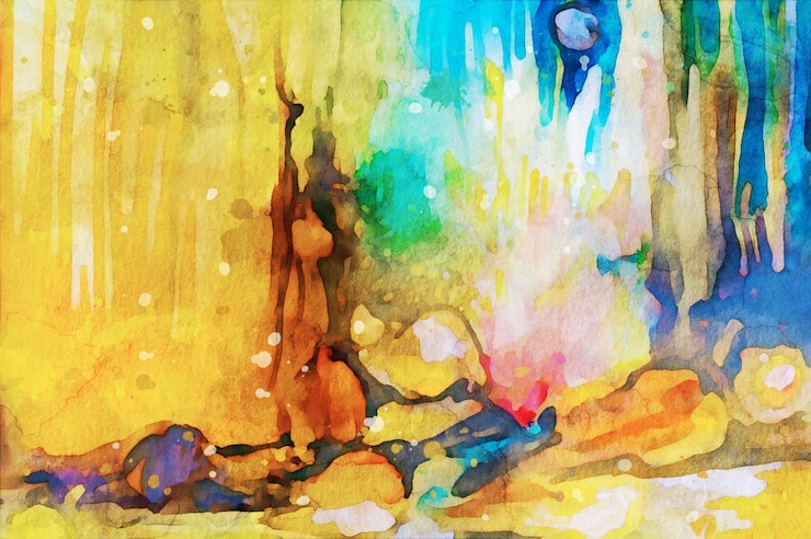 Photo gratuit fond de texture aquarelle abstraite