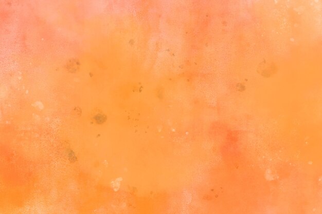 Photo gratuite fond de texture aquarelle orange