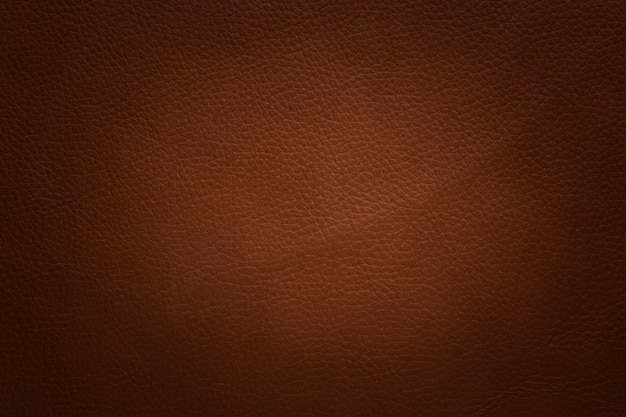Fond de texture de cuir marron d'origine