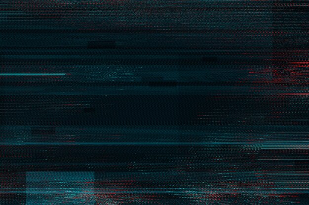 Fond de texture effet glitch noir