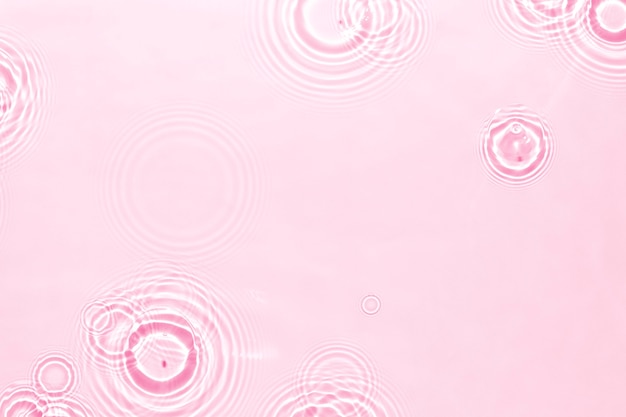 Photo gratuite fond de texture d'ondulation de l'eau, design rose