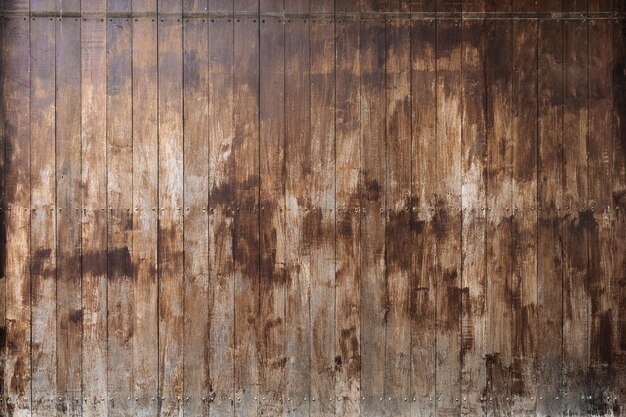 Fond texturé de planches de bois grunge