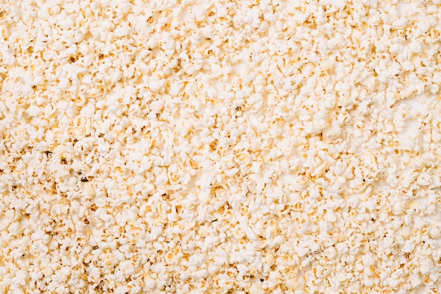 Fond de texture pop-corn poppé