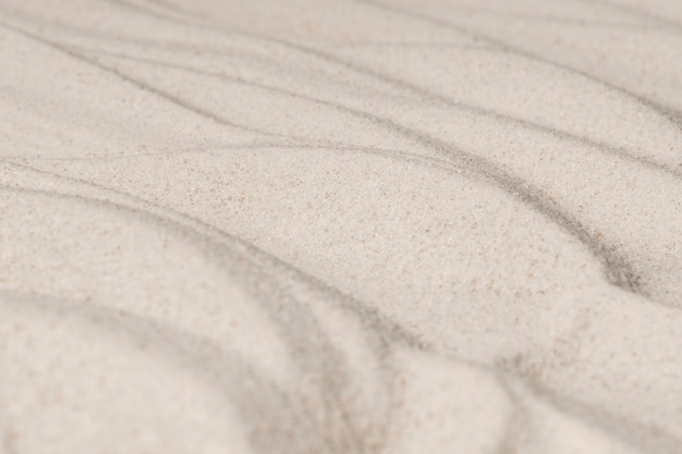 Fond de texture de surface de sable dans le concept de bien-être