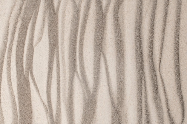 Fond de texture de surface de sable dans le concept de bien-être