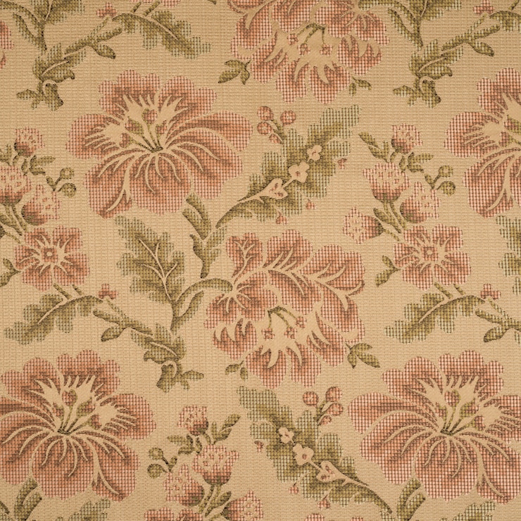 Photo gratuit fond en tissu avec motifs floraux