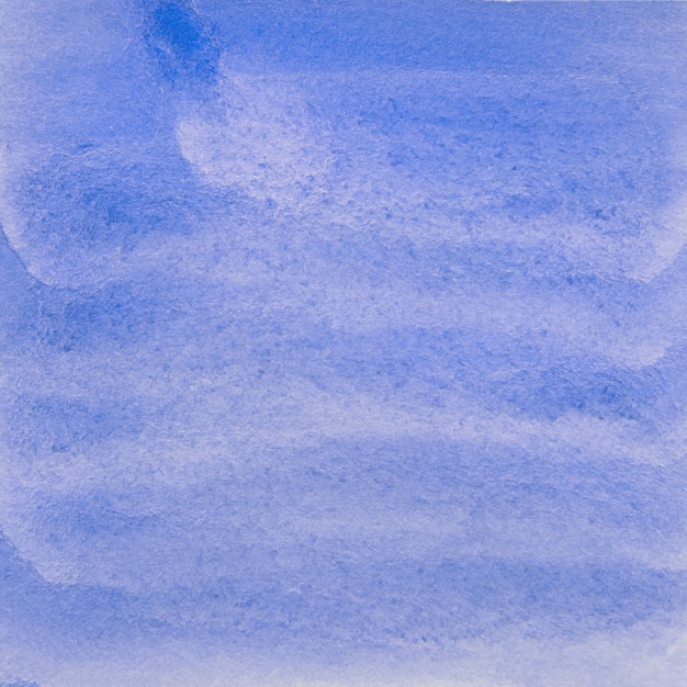 Fond de trait de pinceau aquarelle bleu