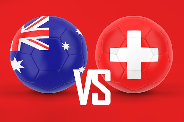 Photo gratuite football australie vs suisse