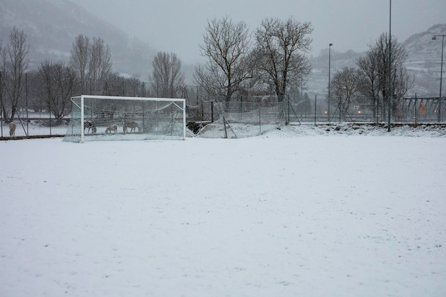 Football Neige