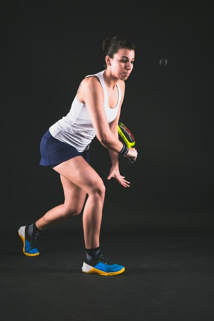 la formation des joueurs de squash