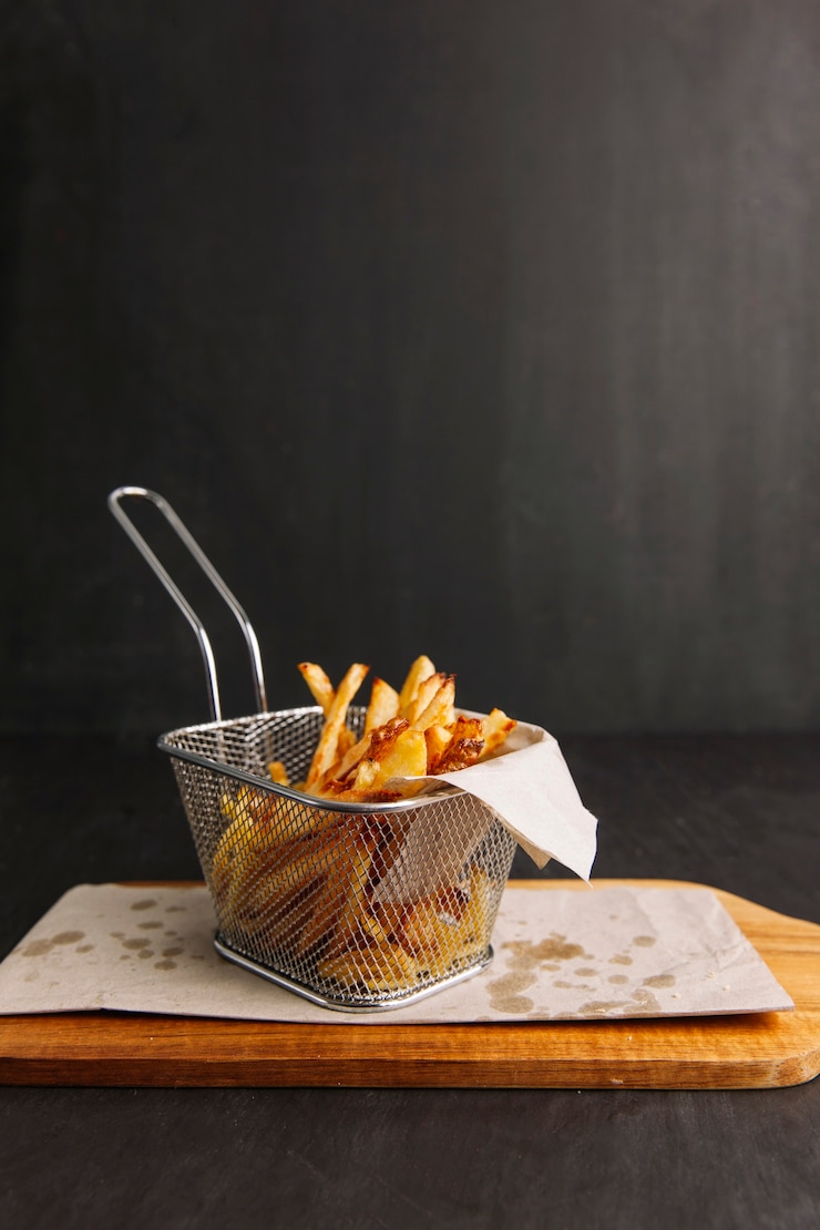 Photo gratuit frites frites