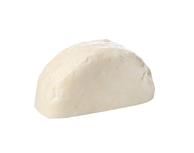 Photo gratuite fromage cottage sur une surface blanche