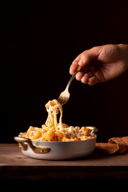 Fromage fondu délicieux et crémeux