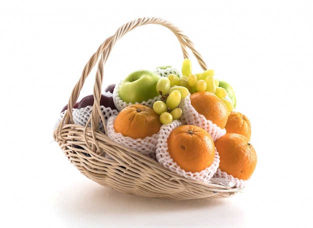 Fruits dans un panier