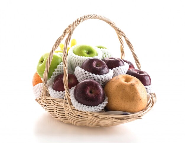 Fruits dans un panier