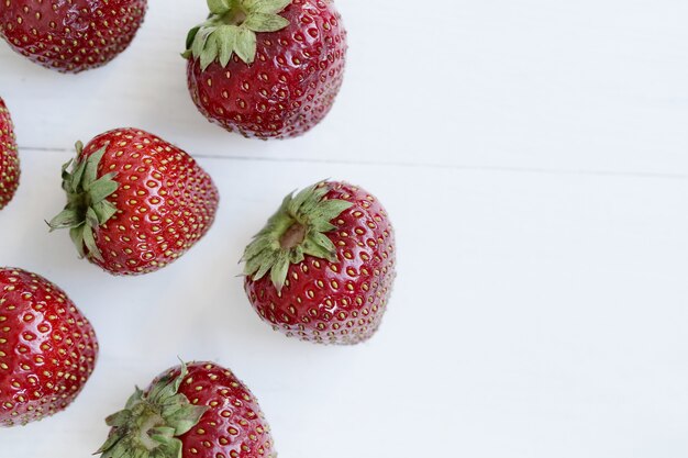 Fruits frais fraises