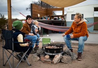 Camping en famille