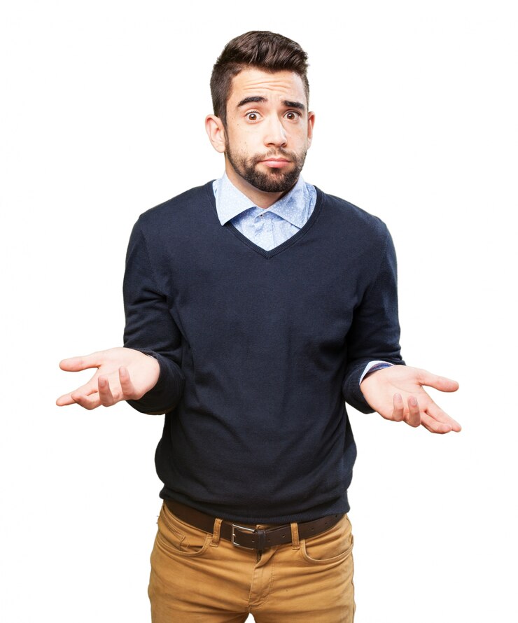garçon Confused