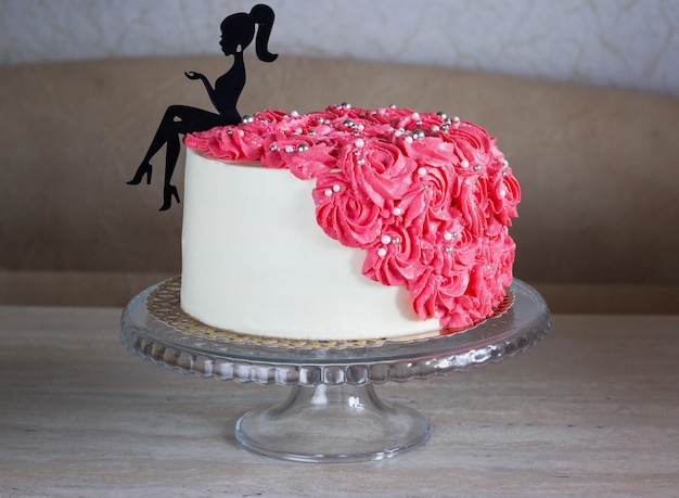 Gateau D Anniversaire Lumineux Au Chocolat Photo Premium Gateau D Anniversaire Lumineux Au Chocolat Photo Premium