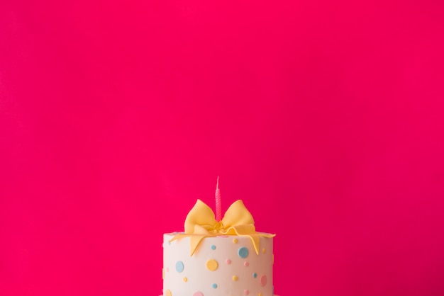 Photo gratuite gâteau d'anniversaire